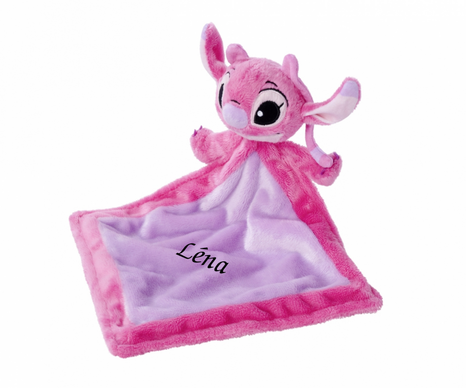  stitch angel comforter pink purple 30 cm 